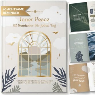Buch über innere Ruhe mit Erinnerungen für jeden Tag