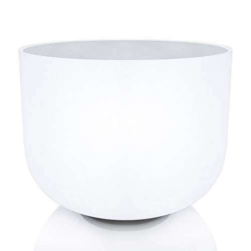 Minimalistischer weißer Pflanzentopf