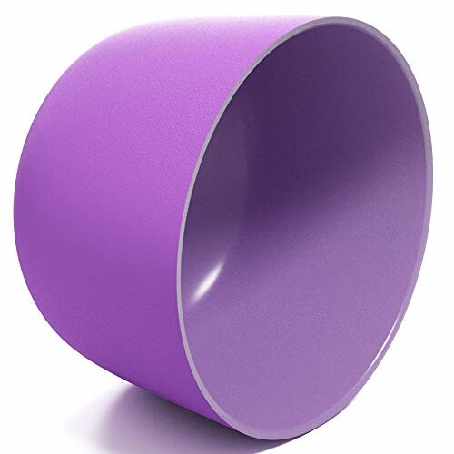 Lila Yoga-Rad für Balance-Übungen