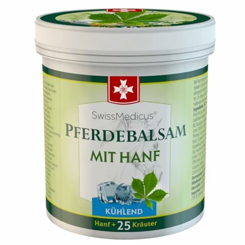 SwissMedicus Pferdebalsam mit Hanf