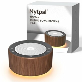 Elektrische tibetische Klangschalenmaschine mit Verpackung