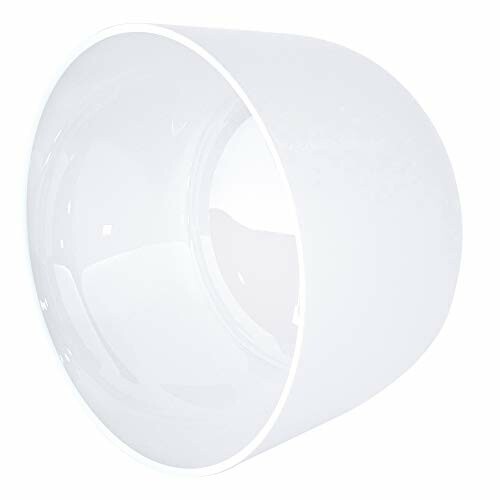 Weiße runde Plastikschale